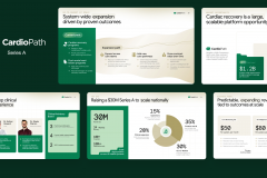 Designing a Series A Investor Deck for an AI-Powered Cardiac Recovery Platform
